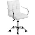 White Adjustable Executive Office Chair N54308