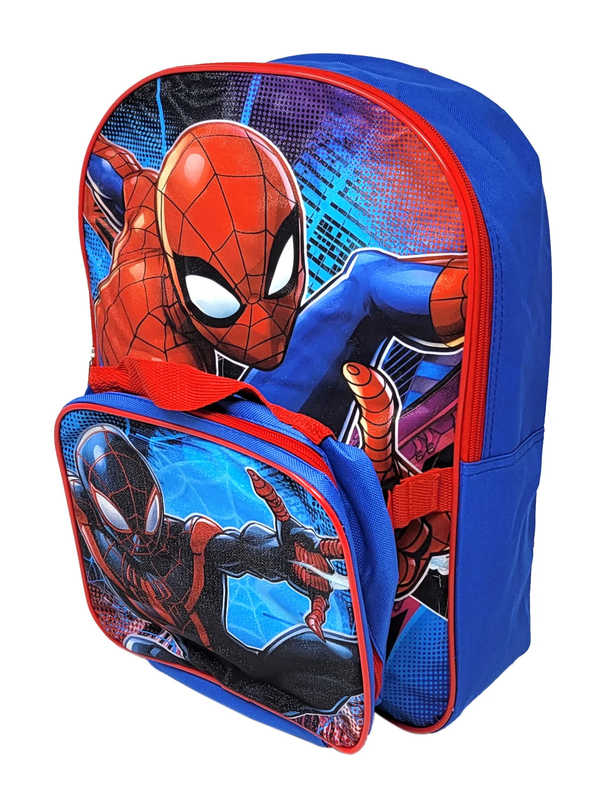 Spider-Man Backpack and Lunch Bag Detachable Insulated 2PC J8691
