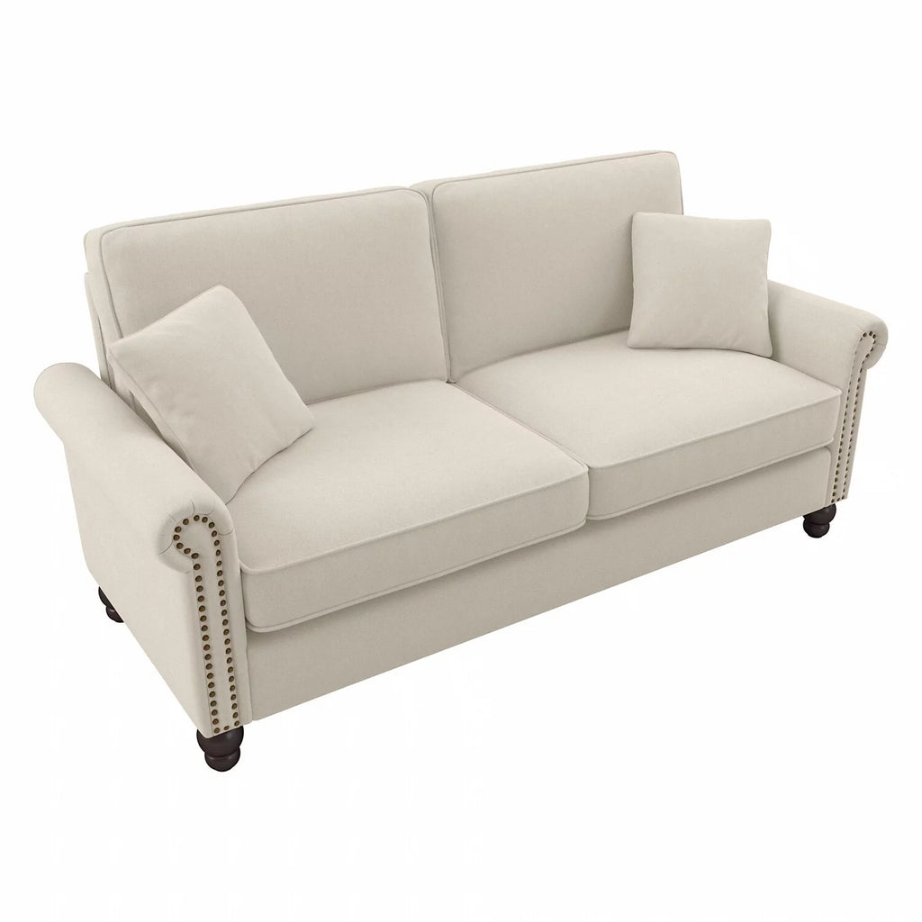 Cream Herringbone Fabric Sofa U967694