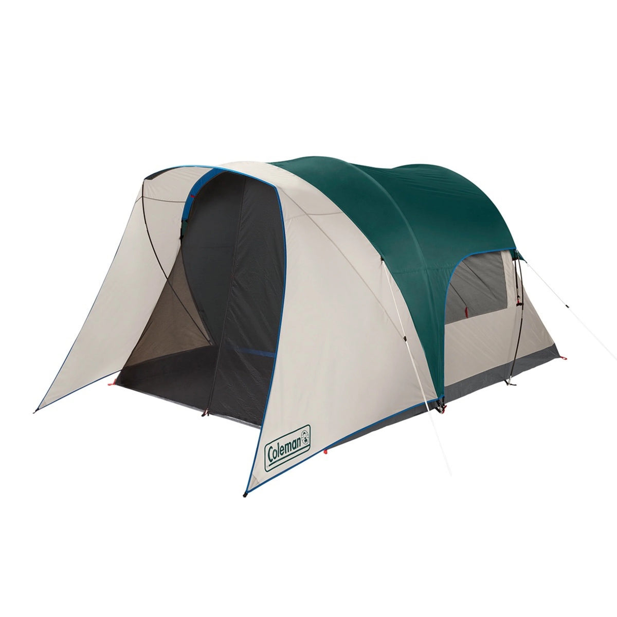 4 Person 2 Room Green Cabin Tent S254183