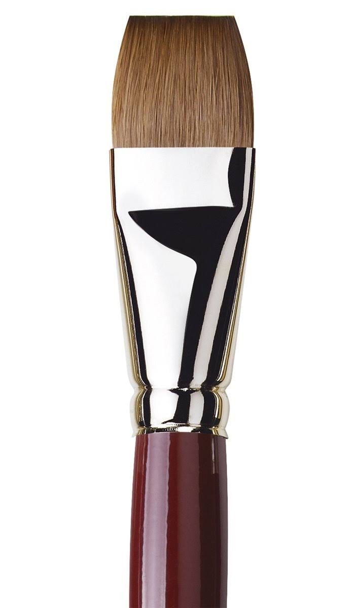 Oil Paint Brush Bright Kolinsky Red Sable Size 26 B19312
