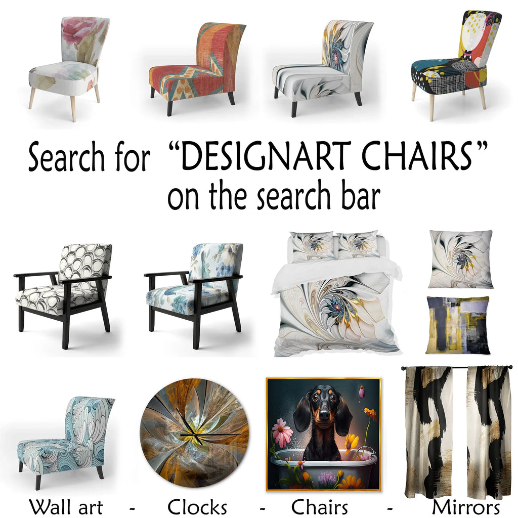Upholstered Traditional Accent Chair B412