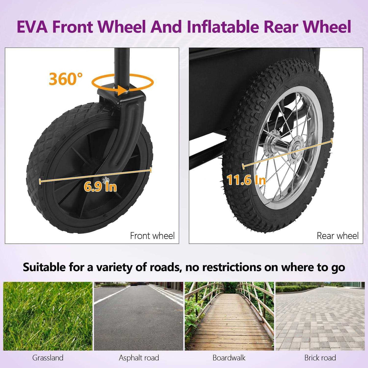 Dog Stroller Pet Carrier Cart X991