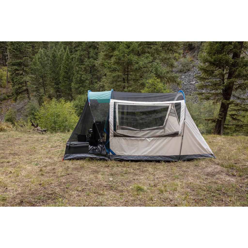 4 Person 2 Room Green Cabin Tent S254183