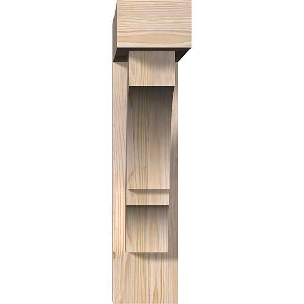 5 1/2x22W x 24x22D x 24x22H Douglas Fir Smooth Bracket B314402