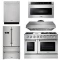48 Propane Gas Range, Range Hood, Refrigerator, Dishwasher, Microwave A706225