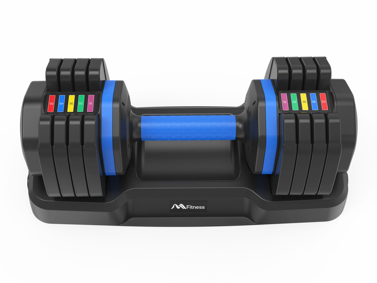 55 lb Adjustable Dumbbell with Tray S494305