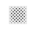 45 Weave Shower Drain Grid W337