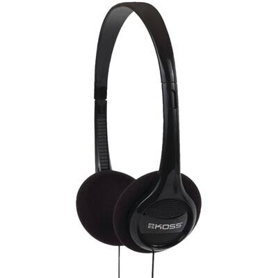 Black On-Ear Headphones, 25/Pack Q783578