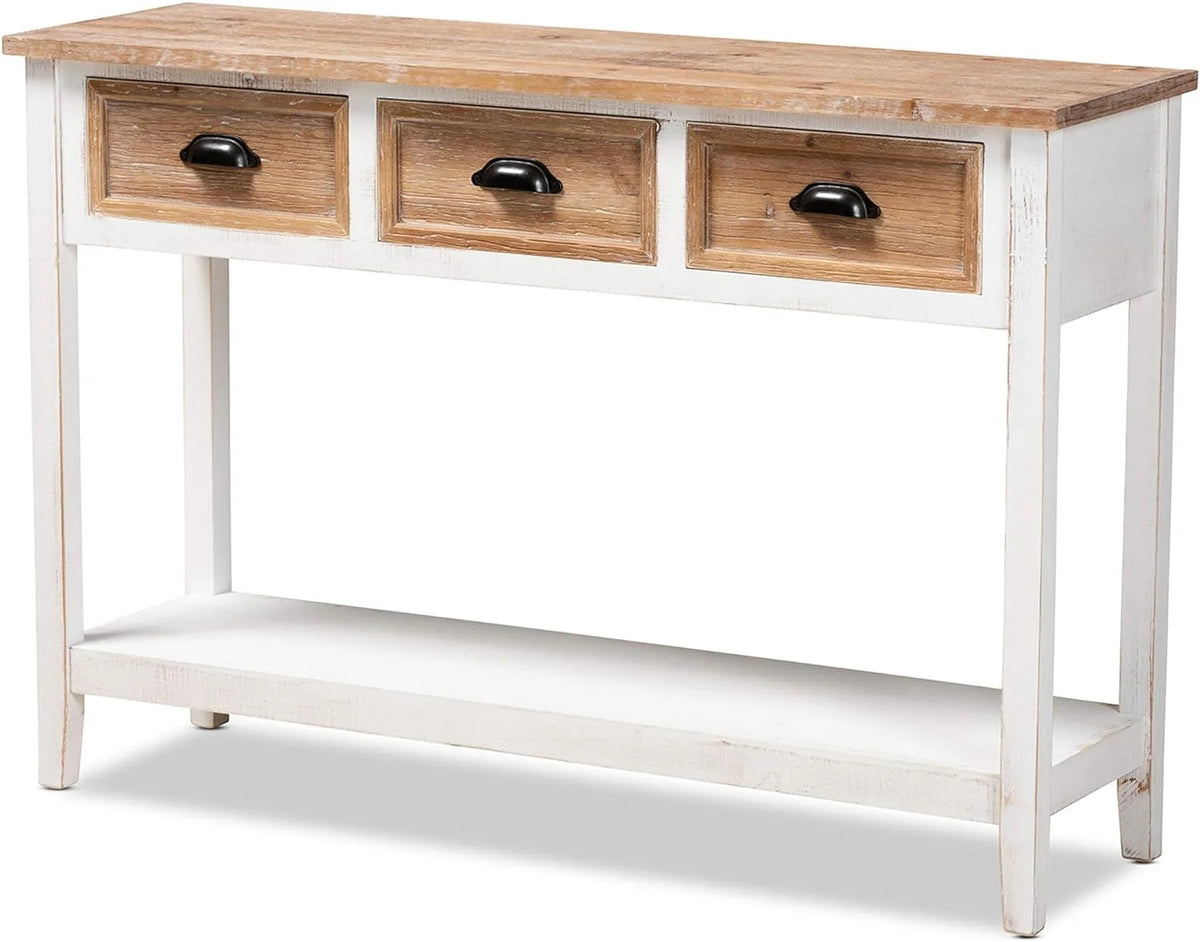White Oak Console Tables N250