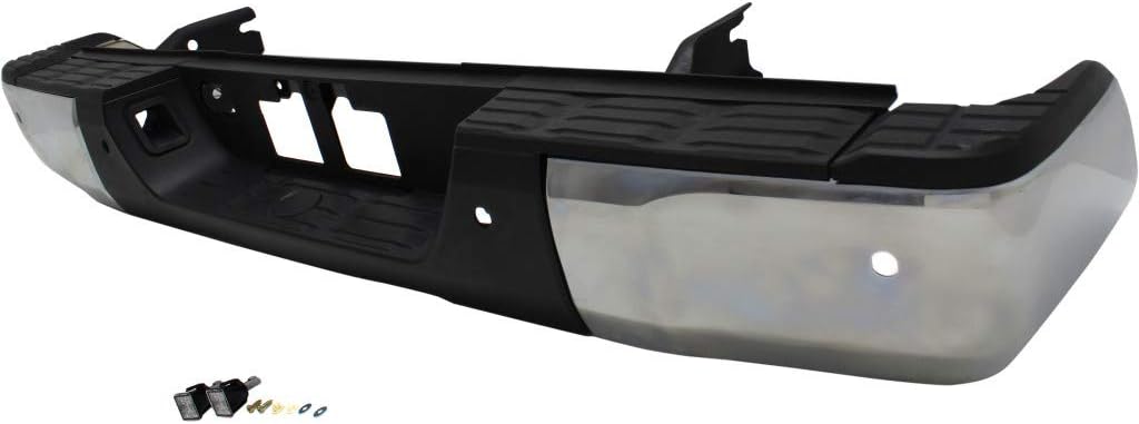 Chrome Steel Step Bumper for Toyota Tundra 2014-2019 B712181