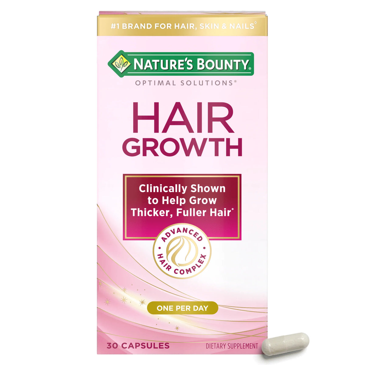 Biotin Hair Growth Supplement 30 Capsules A81333