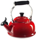 Enamel On Steel Whistling Tea Kettle, 1.7 qt., Cerise M8740