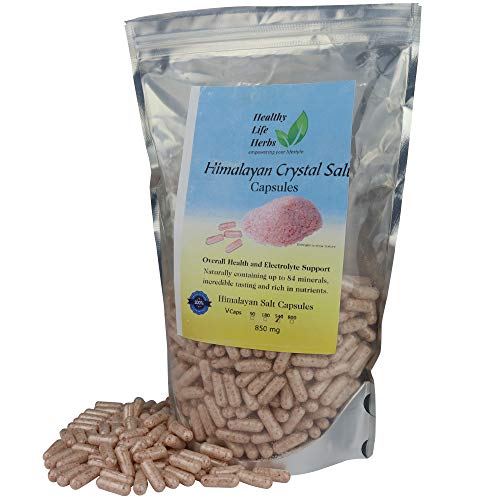 Pink Himalayan Salt Capsules 540 Caps 850 mg U703