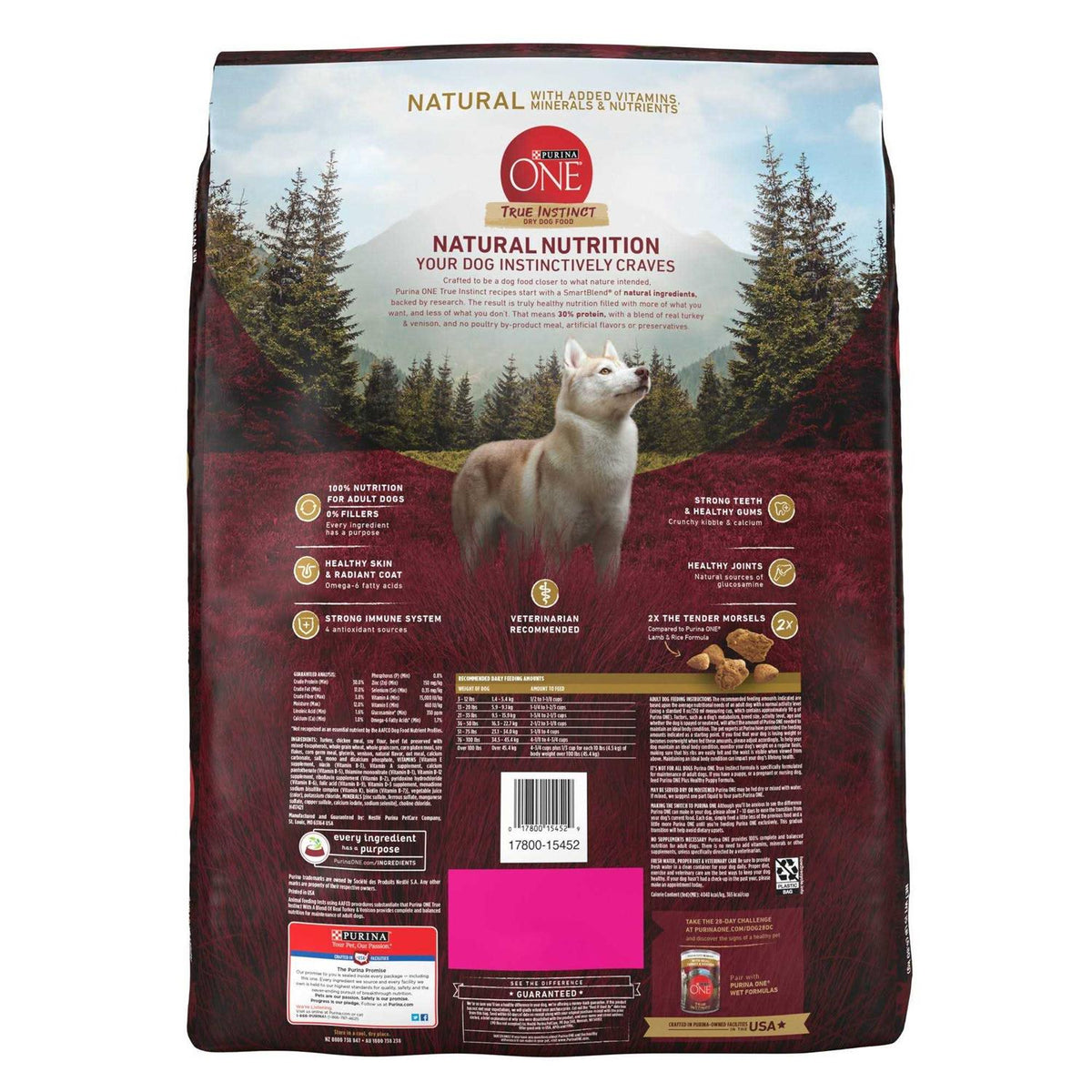 Real Turkey & Venison Dry Dog Food Q909339