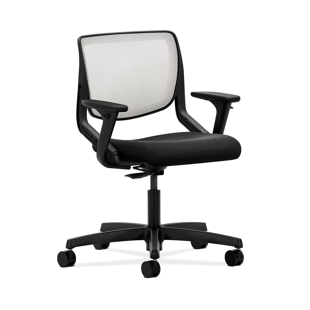 Fabric-Upholstered Mesh Back Office Chair L51460