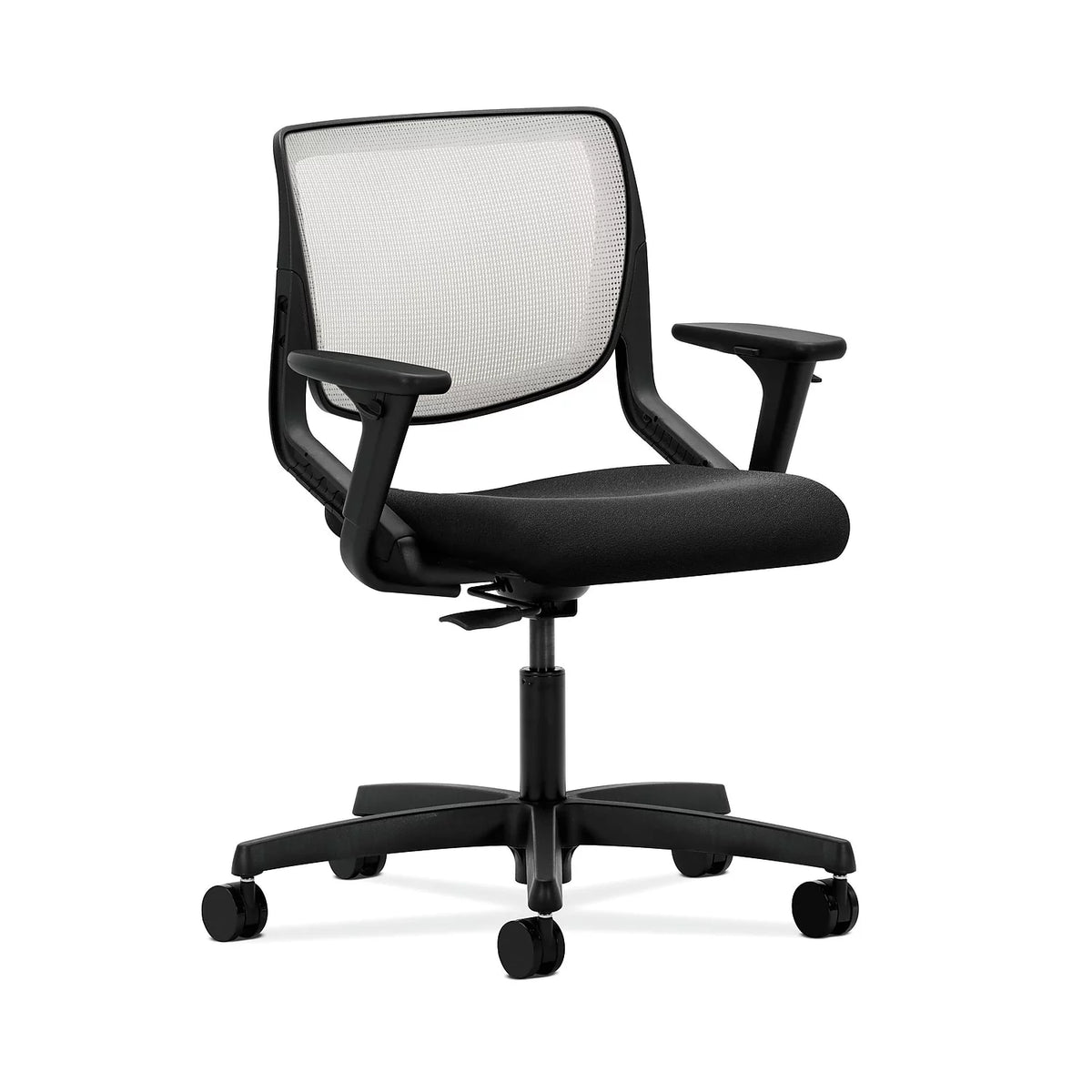 Fabric-Upholstered Mesh Back Office Chair L51460