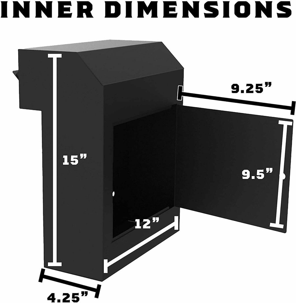 Locking Steel Cabinet Mail Slot B56781