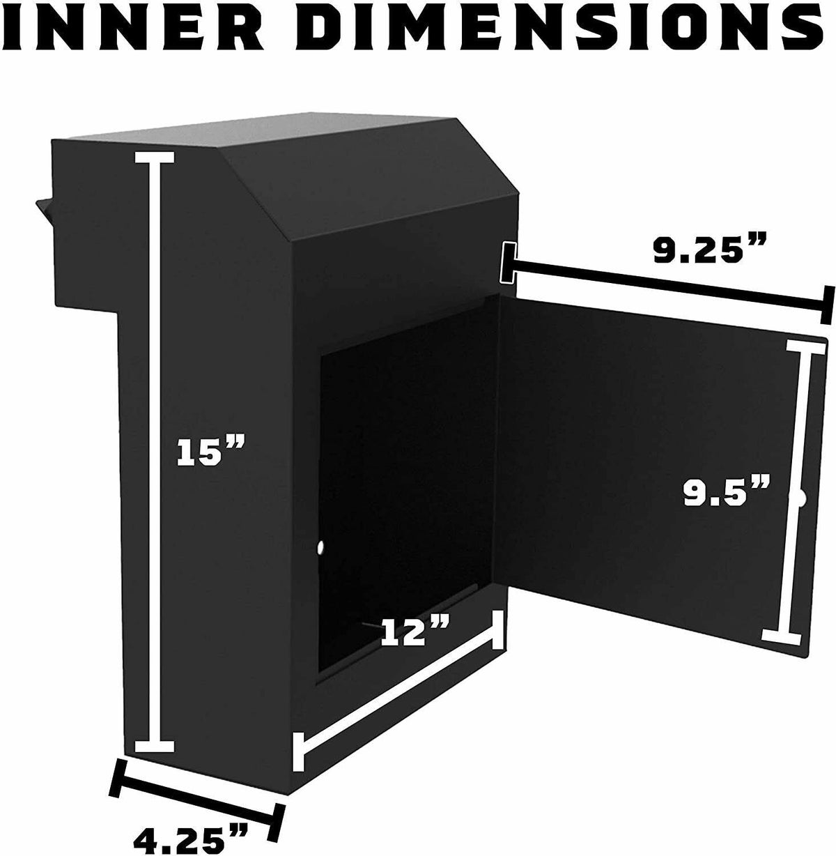 Locking Steel Cabinet Mail Slot B56781