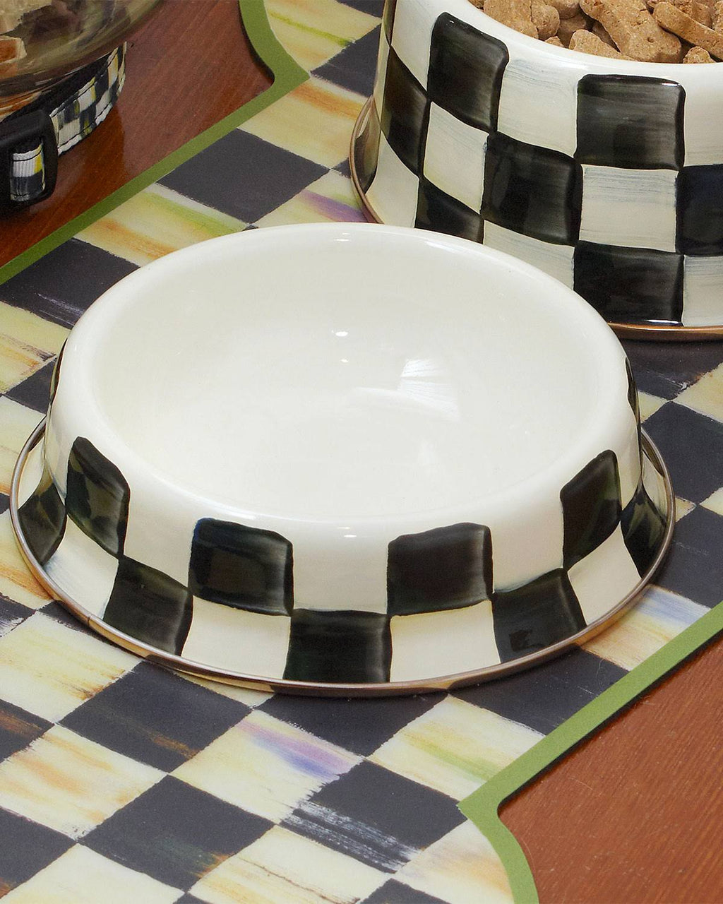 Enamel Cat Dish C52870