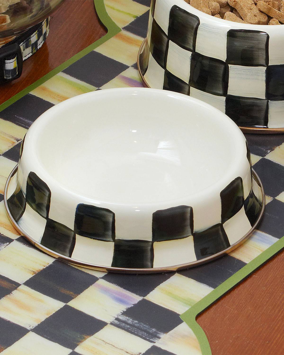 Enamel Cat Dish C52870