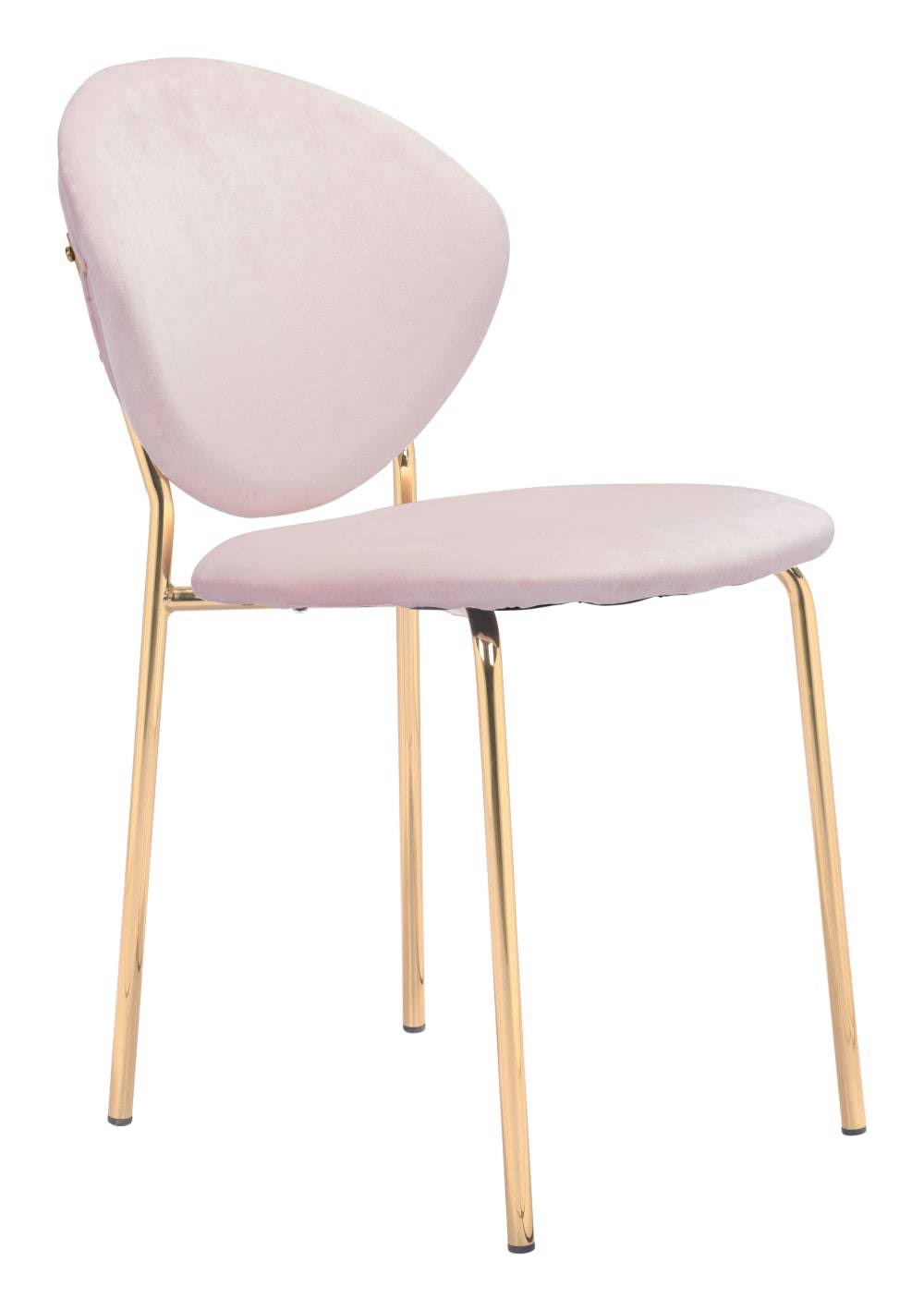 Black Leaf Print Dining Chair (Set of 2) H7914