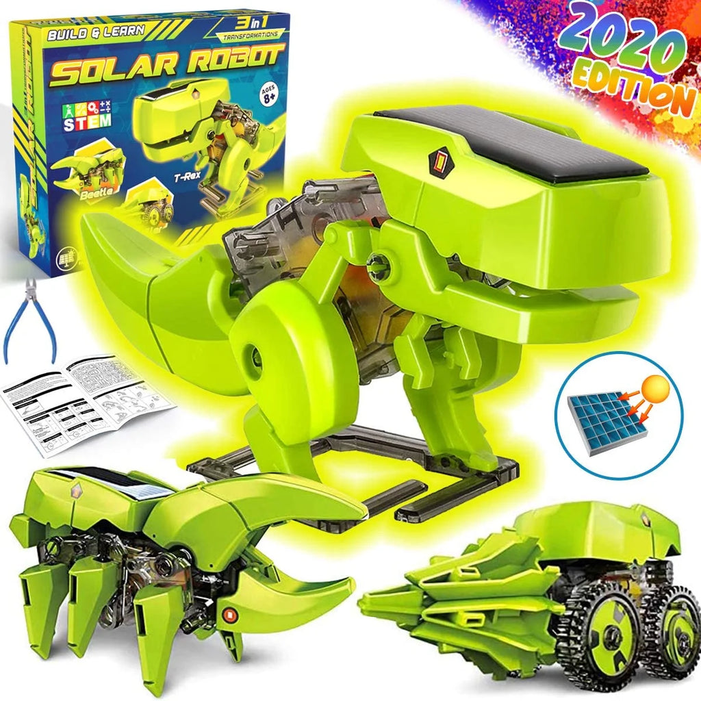 Solar Robot Kit 3-in-1 STEM Projects Robot Kit Y71899
