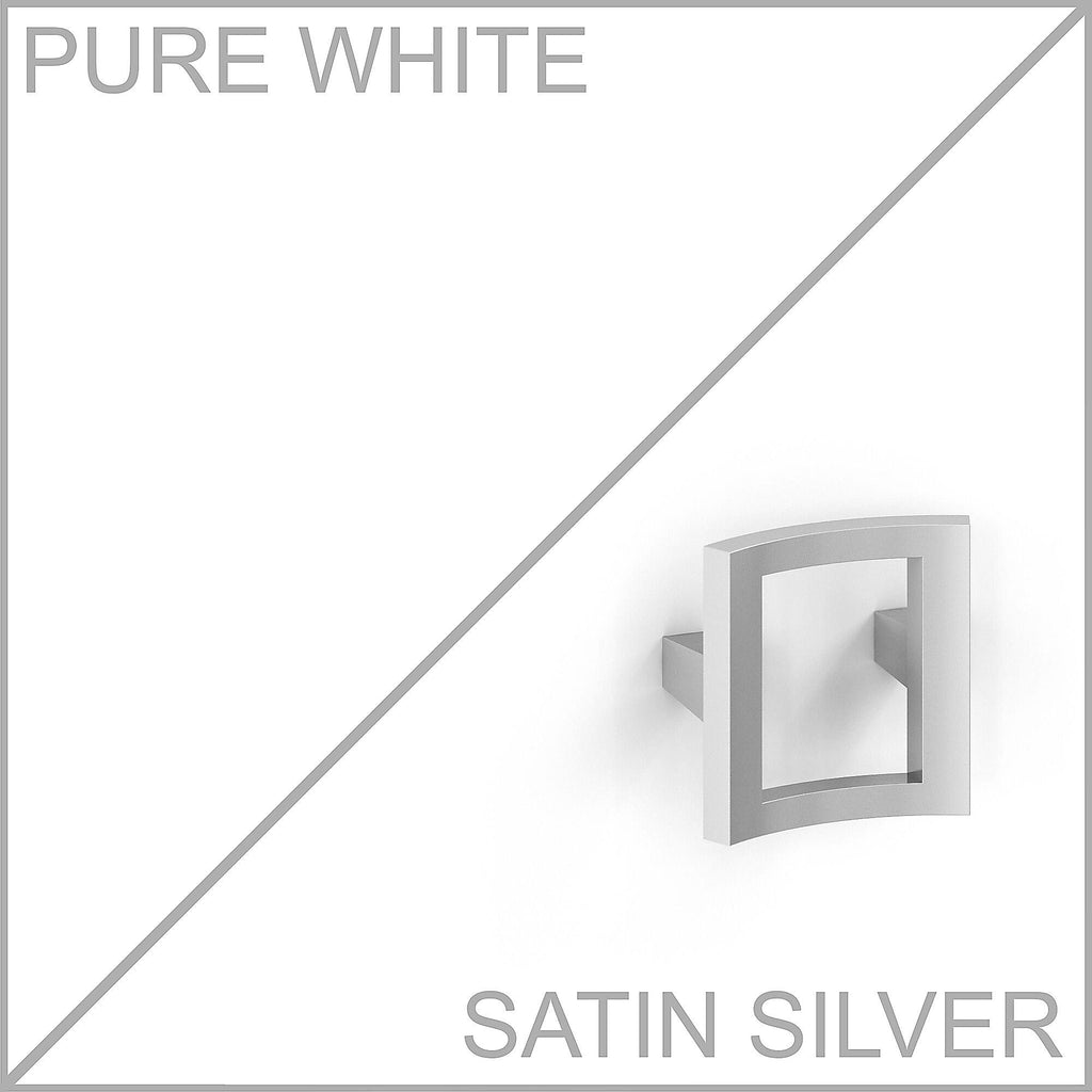 Pure White Bow Front Desk with Mobile File Cabinet K75059