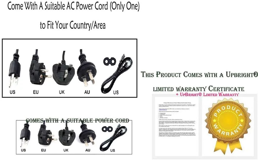 Wireless Receiver Power Supply Cord Battery Charger Y348632
