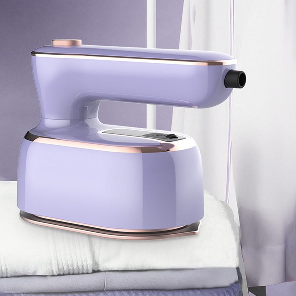Purple Mini Handheld Travel Steamer Iron for Clothes A2015