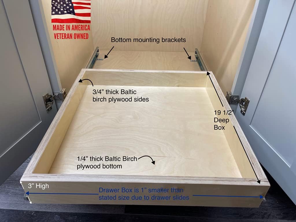 Pull Out Tray for Kitchen Cabinets (11 Wide) G83800