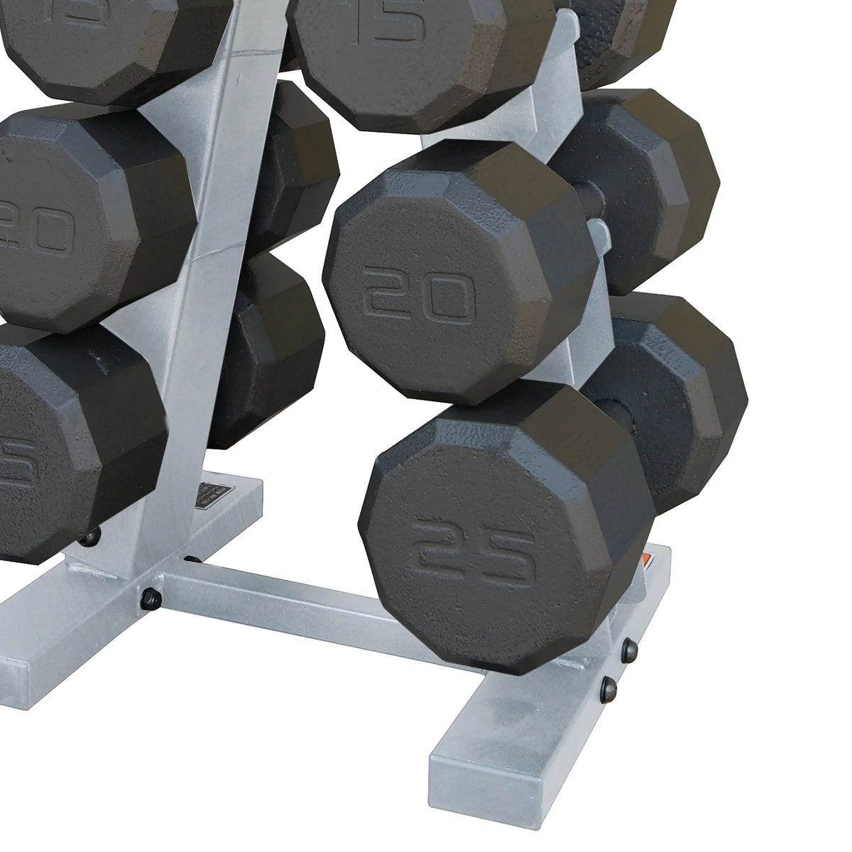 150 Lbs. Dumbbells Set with Rack X981