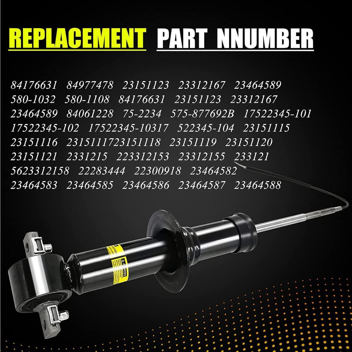 Front Shock Absorber Shock Struts for Cadillac Escalade Tahoe Suburban Silverado Sierra 1500 Yukon U4607