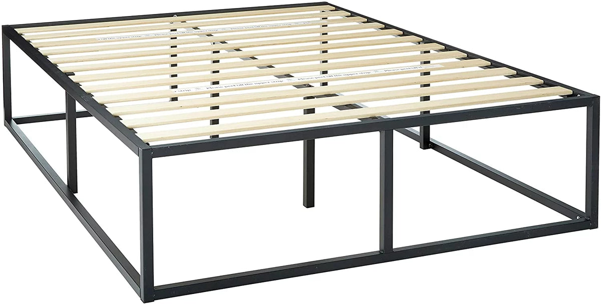 Queen Metal Platform Bed Frame O197780