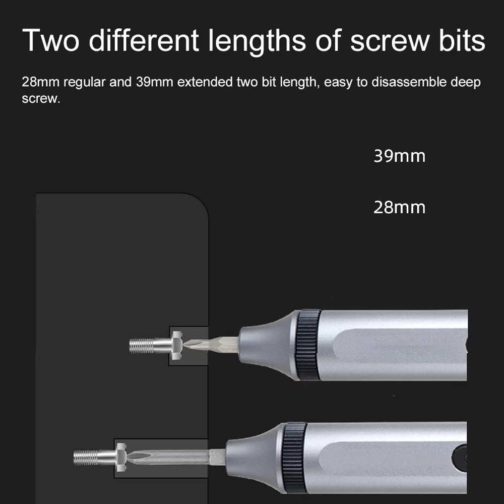 Electric Screwdriver Set High Precision Multifunctional Type-C N767321
