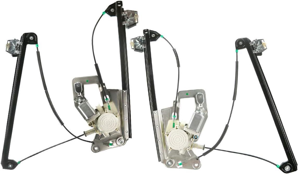 Power Window Regulator with Motor Front Right Passenger Side Pack of 2 H37815