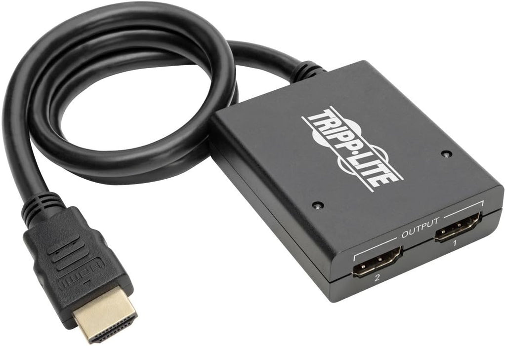 HDMI Splitter, 2 Port, 4K at 30 Hz, 16.4 Feet R7022