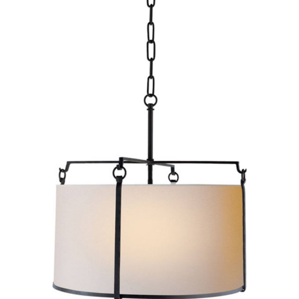 Large Hanging Shade - Black Rust Q957