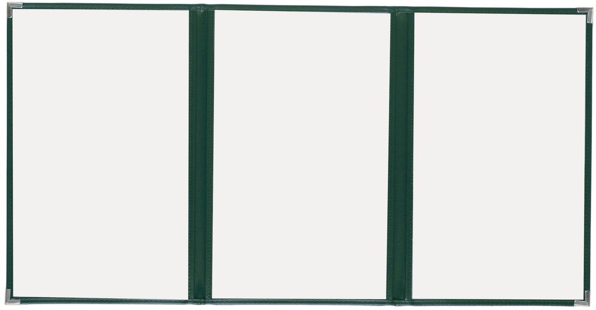 Green 8.5x11 Cafe Menu Cover V203795