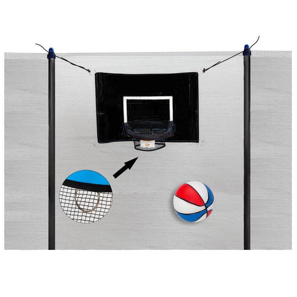 Black Basketball Goal for Trampolines T182