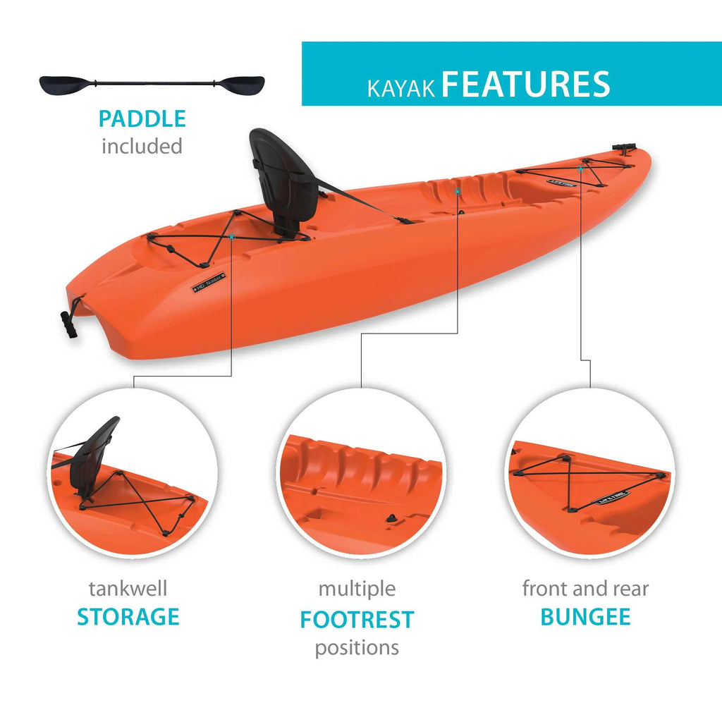 8 Ft. 5 In. Sit-on-top Kayak with Paddle L243090