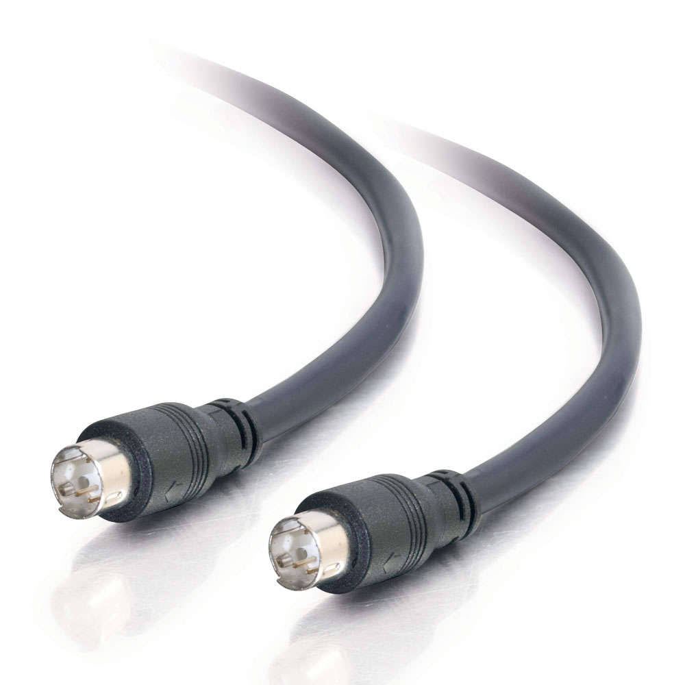 50ft Plenum Rated S Video Cable with Low Profile Connectors Q96720