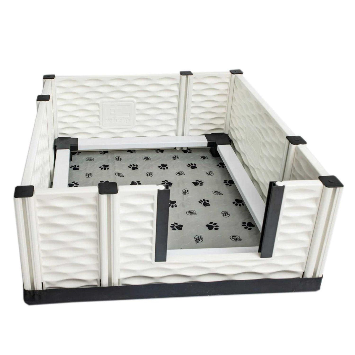 Puppy Dog Whelping Box Playpen with Rails & Liner R233