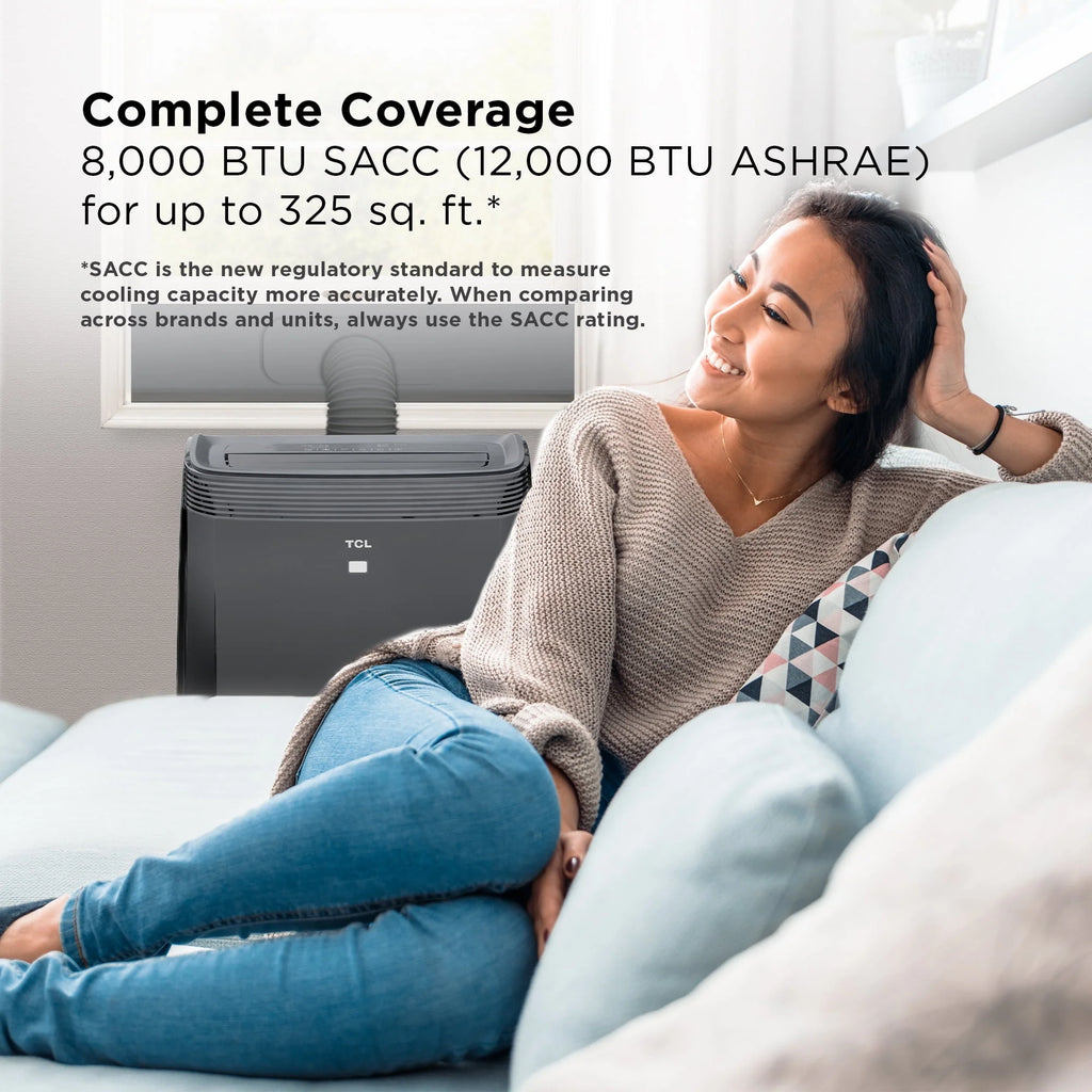 8,000 BTU Smart Portable Air Conditioner O2259