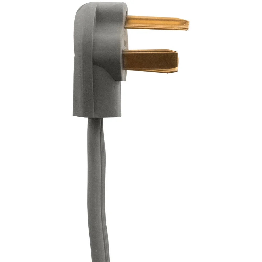3 Prong Universal Electric Dryer Power Cord 4 foot 30 amp C724552