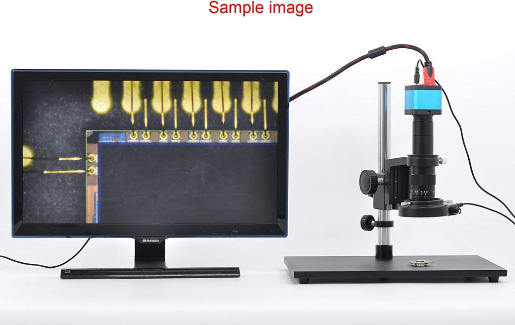 14MP HDMI USB Digital Microscope Camera Set with C-Mount Lens T253