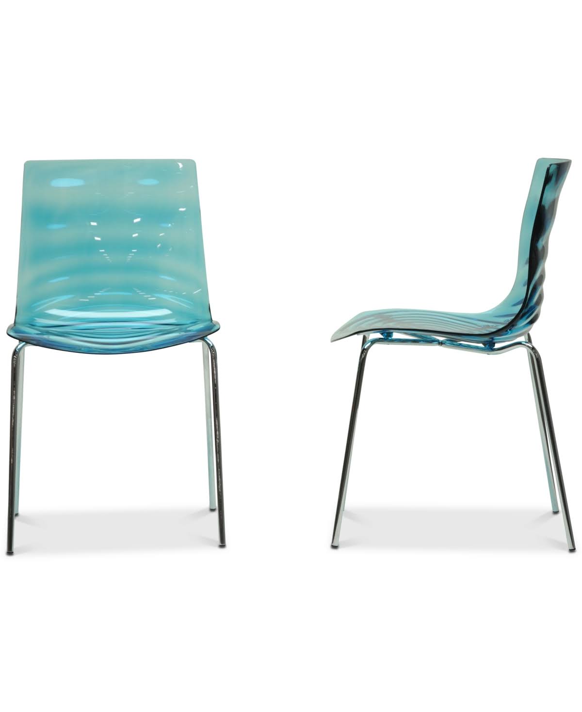 Clear Dining Chair - 2 pack W661503