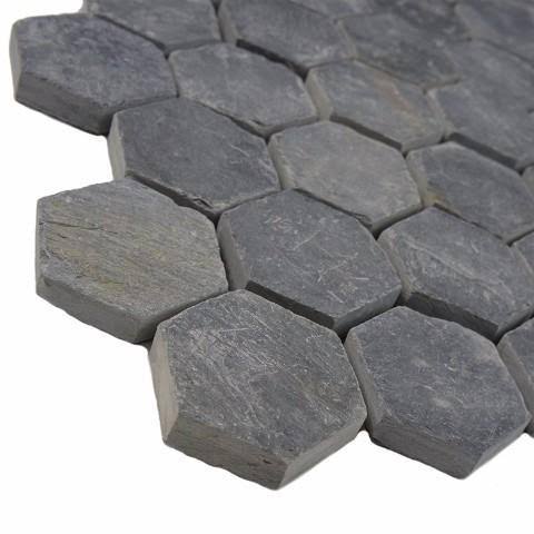 Mosaic Hexagon Stone Tile L34430