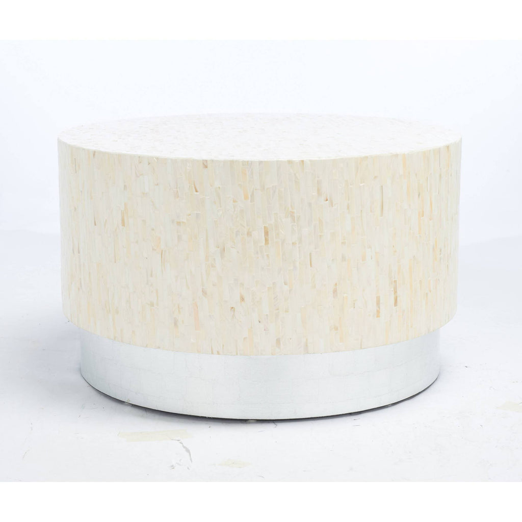 Light Pink Round Coffee Table X3668
