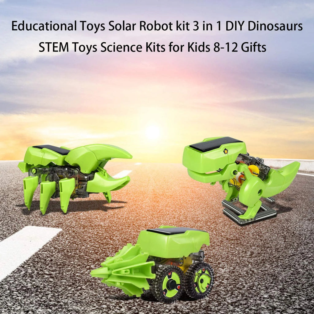 Solar Robot Kit 3-in-1 STEM Projects Robot Kit Y71899